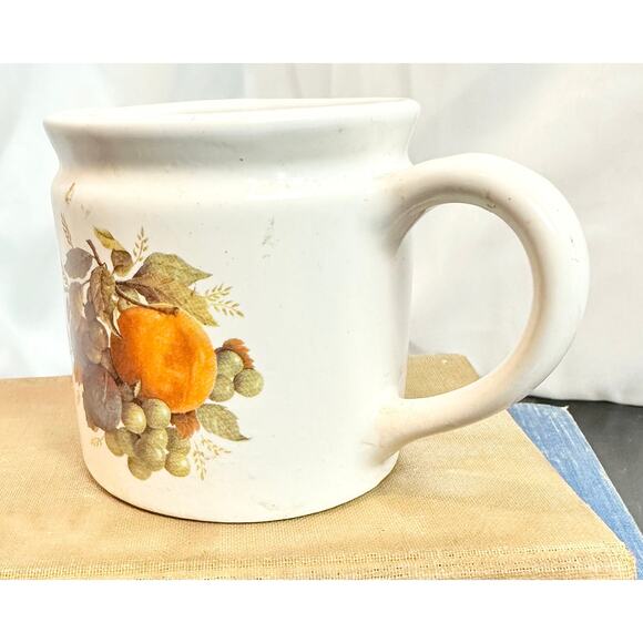 Fruit Decorated Small Pitcher, Creamer , Juice Pitcher - Picture 4 of 9